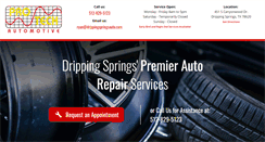Desktop Screenshot of drippingspringsauto.com